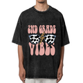 Second Grade Vibes washed graphic T-shirt product image