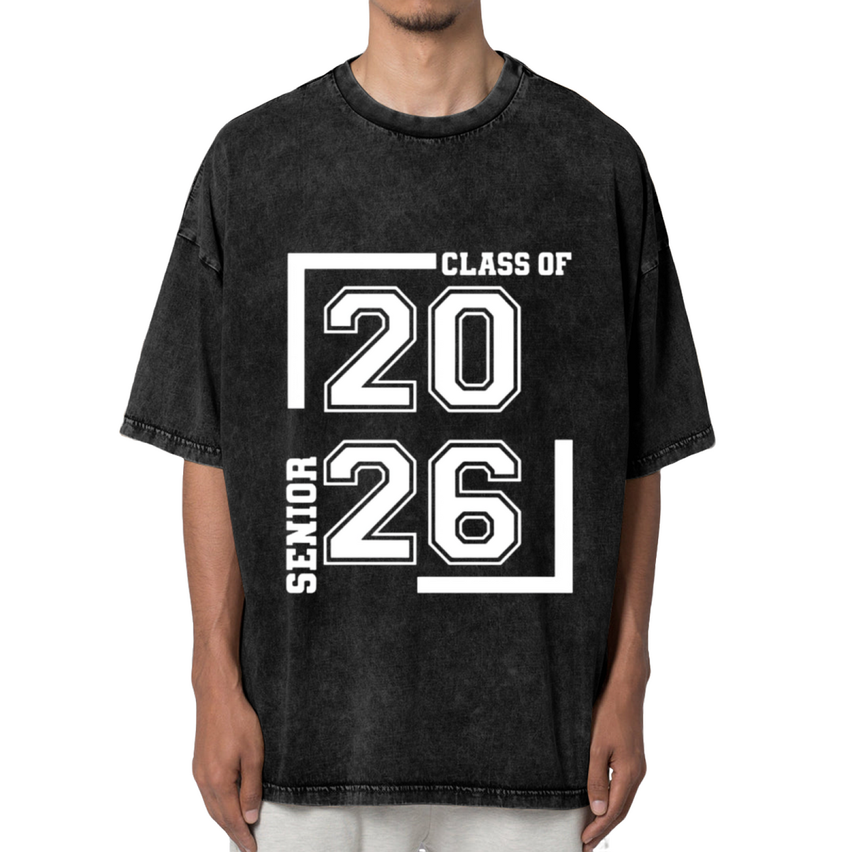 Class Of 2026 washed graphic T-shirt product image