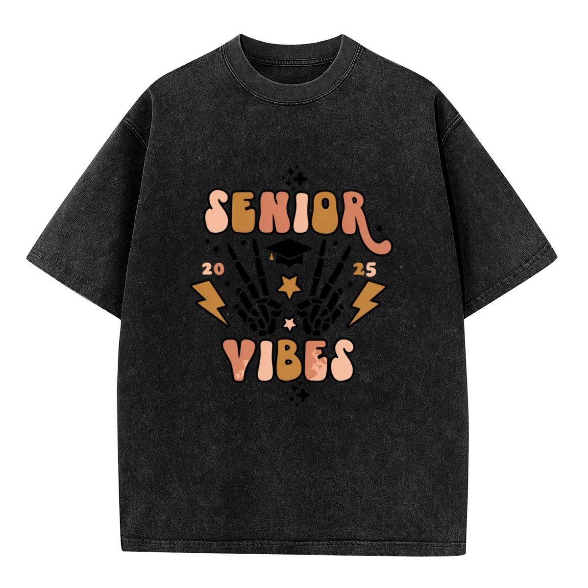 Senior washed graphic T-shirt product image