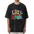Last Day of School washed graphic T-shirt product image
