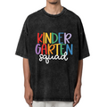Kindergarten Teacher washed graphic T-shirt product image