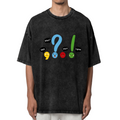 Funny Grammar Teacher washed graphic T-shirt product image
