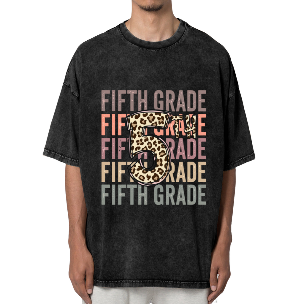 Retro School washed graphic T-shirt product image