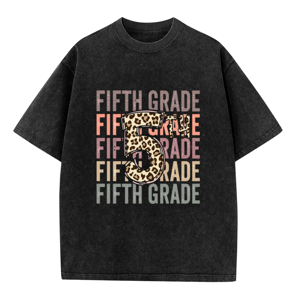 Retro School washed graphic T-shirt product image