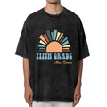 Retro Fifth Grade Teacher washed graphic T-shirt product image