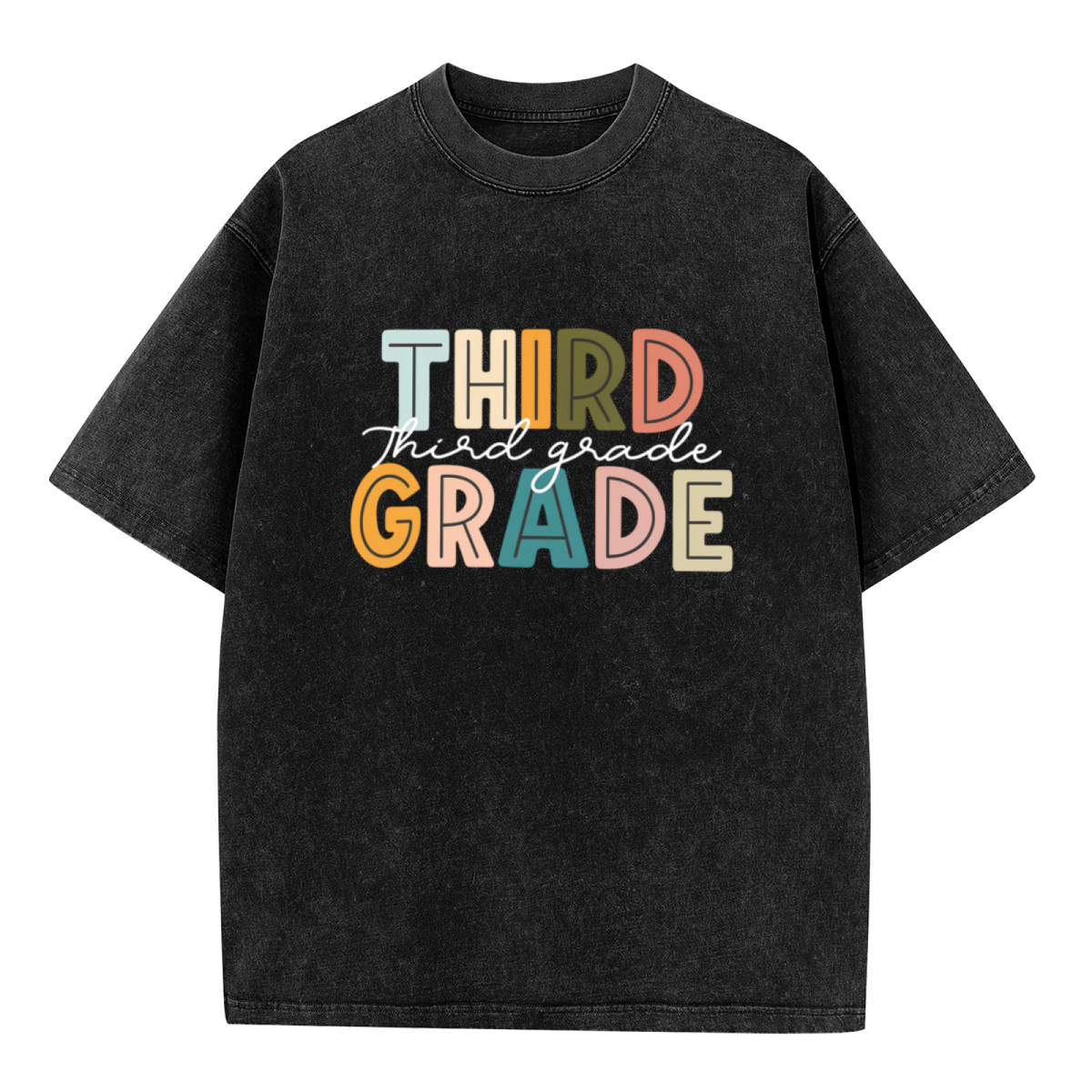 ® 3rd Grade washed graphic T-shirt product image