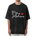 Custom Teacher washed graphic T-shirt product image