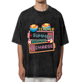 Teacher Summer Break Graphic washed graphic T-shirt product image