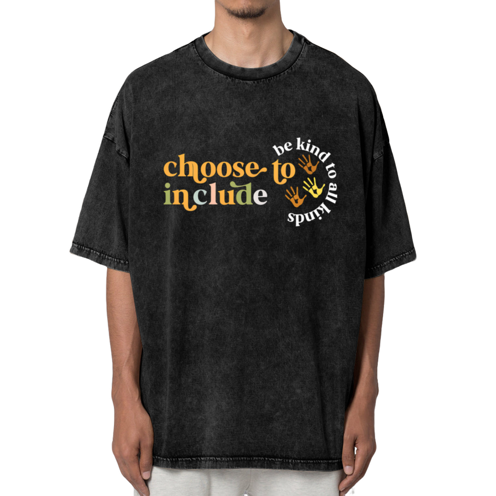 Choose to Include washed graphic T-shirt product image
