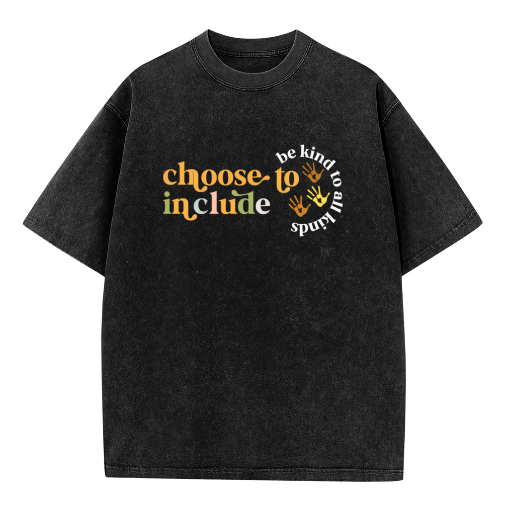 Choose to Include washed graphic T-shirt product image
