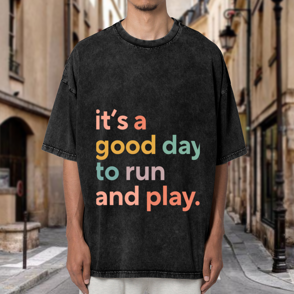Pe Teacher washed graphic T-shirt product image