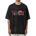 First Grade Teacher washed graphic T-shirt product image