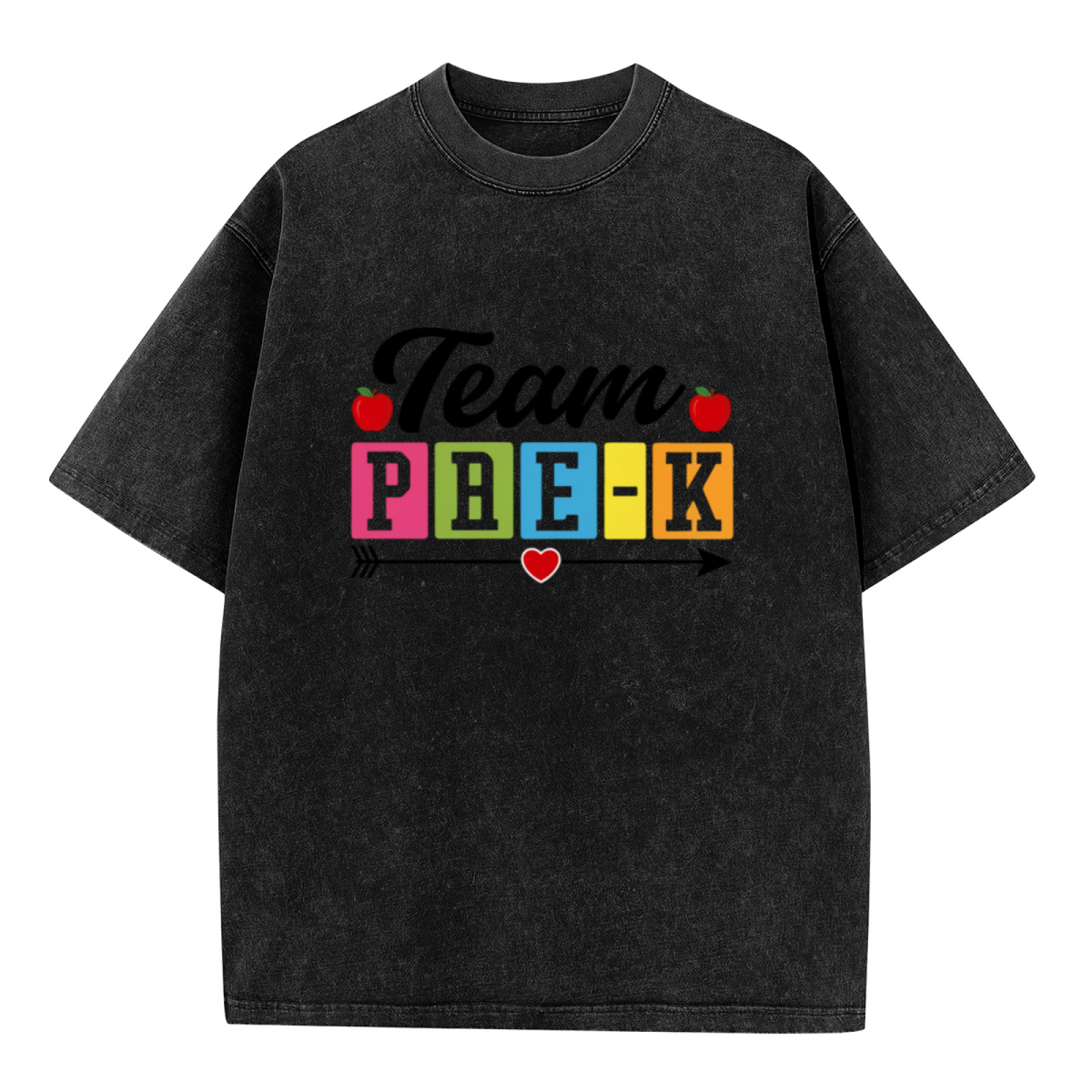 Team Pre-K washed graphic T-shirt product image