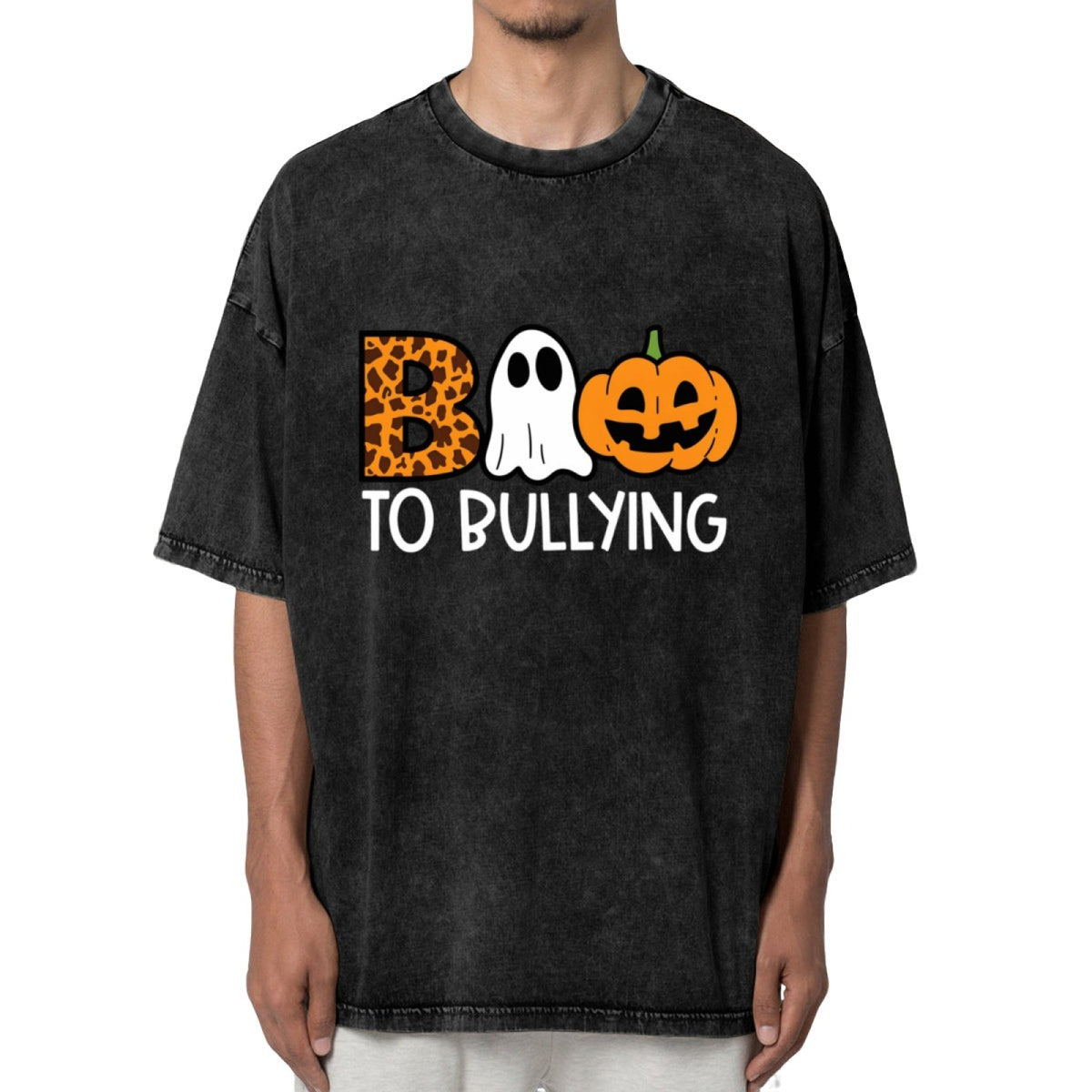 Boo To Bullying washed graphic T-shirt product image