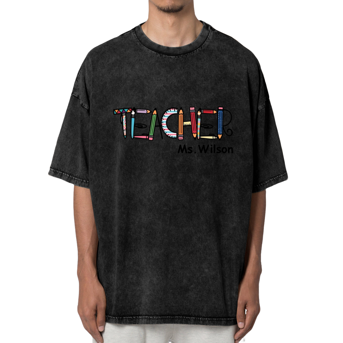 It's A Good Day To Teach washed graphic T-shirt product image