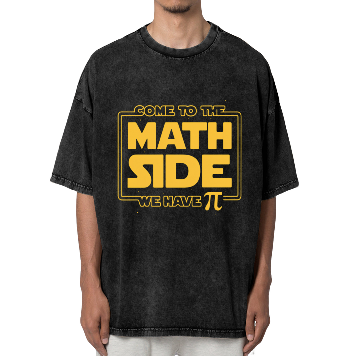 Star Wars Math washed graphic T-shirt product image
