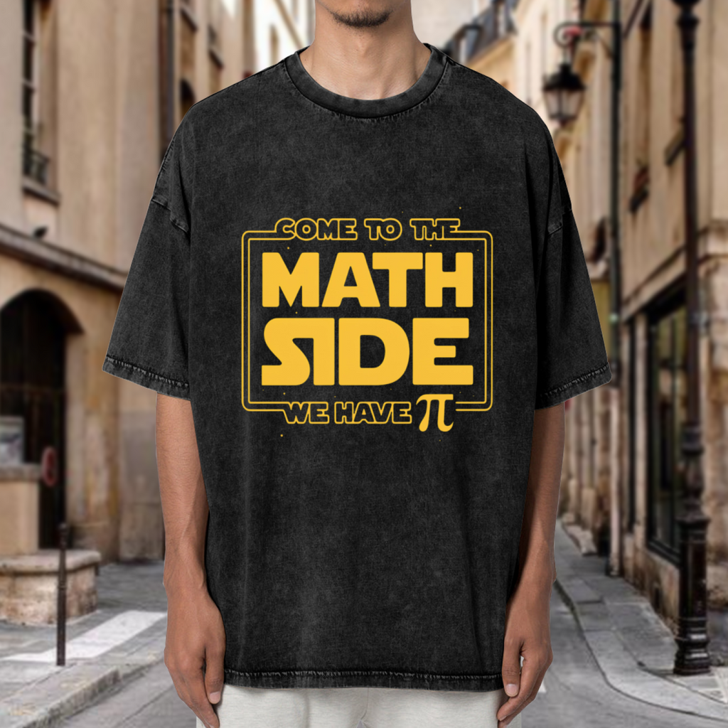 Star Wars Math washed graphic T-shirt product image