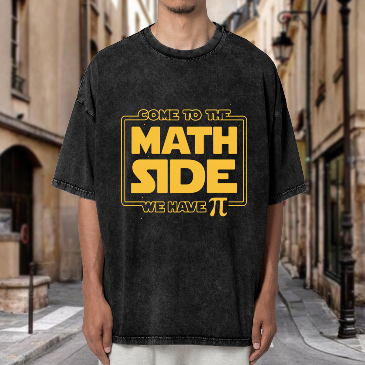 Star Wars Math washed graphic T-shirt product image