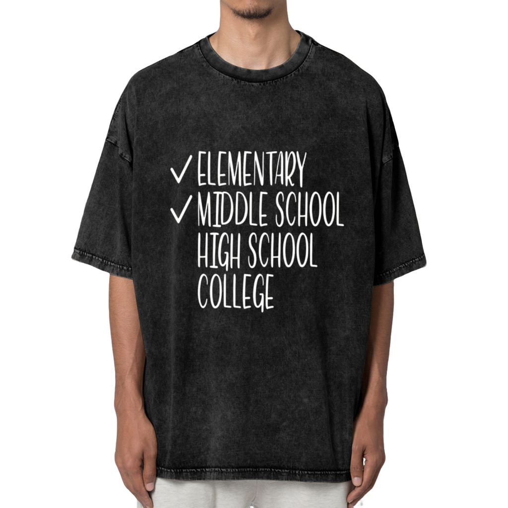 8th Grade Graduation washed graphic T-shirt product image