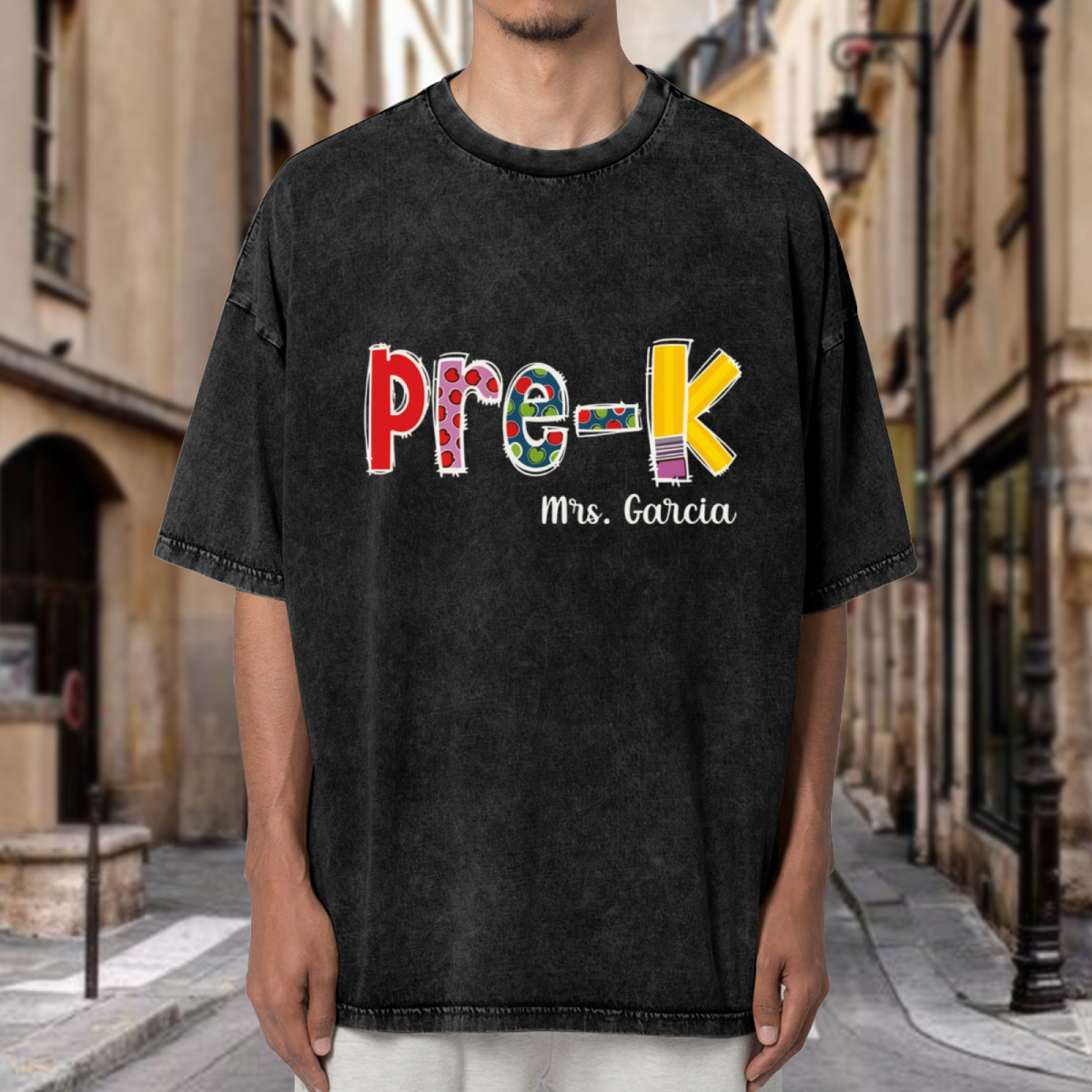 Pre-K Shirts washed graphic T-shirt product image