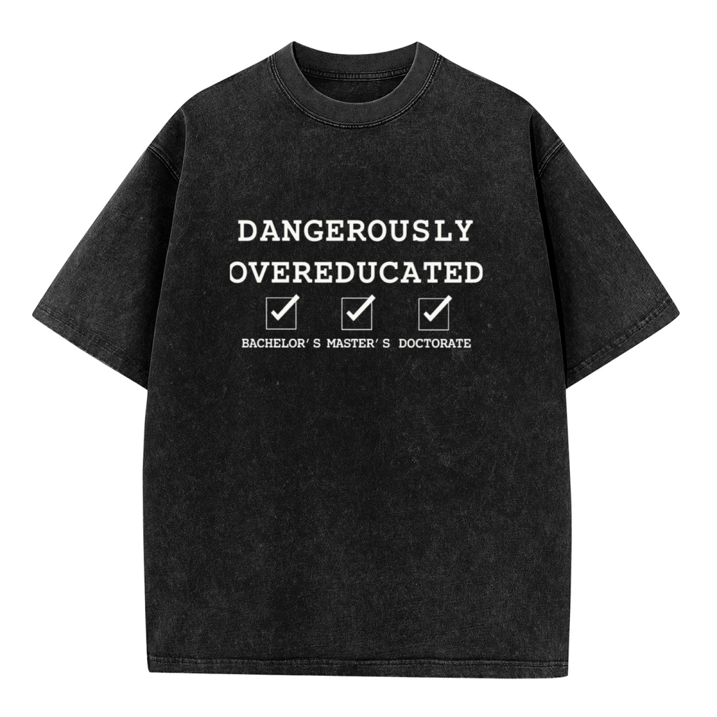 Doctorate washed graphic T-shirt product image