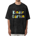 Custom Teacher washed graphic T-shirt product image
