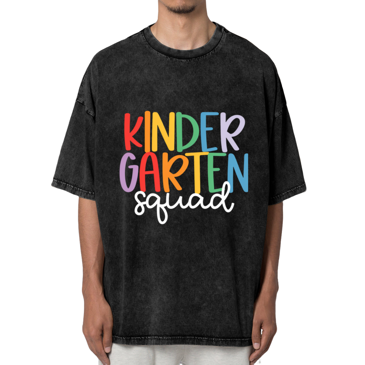 Kinder Squad washed graphic T-shirt product image