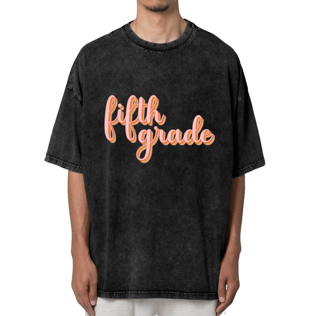 Fifth Grade washed graphic T-shirt product image