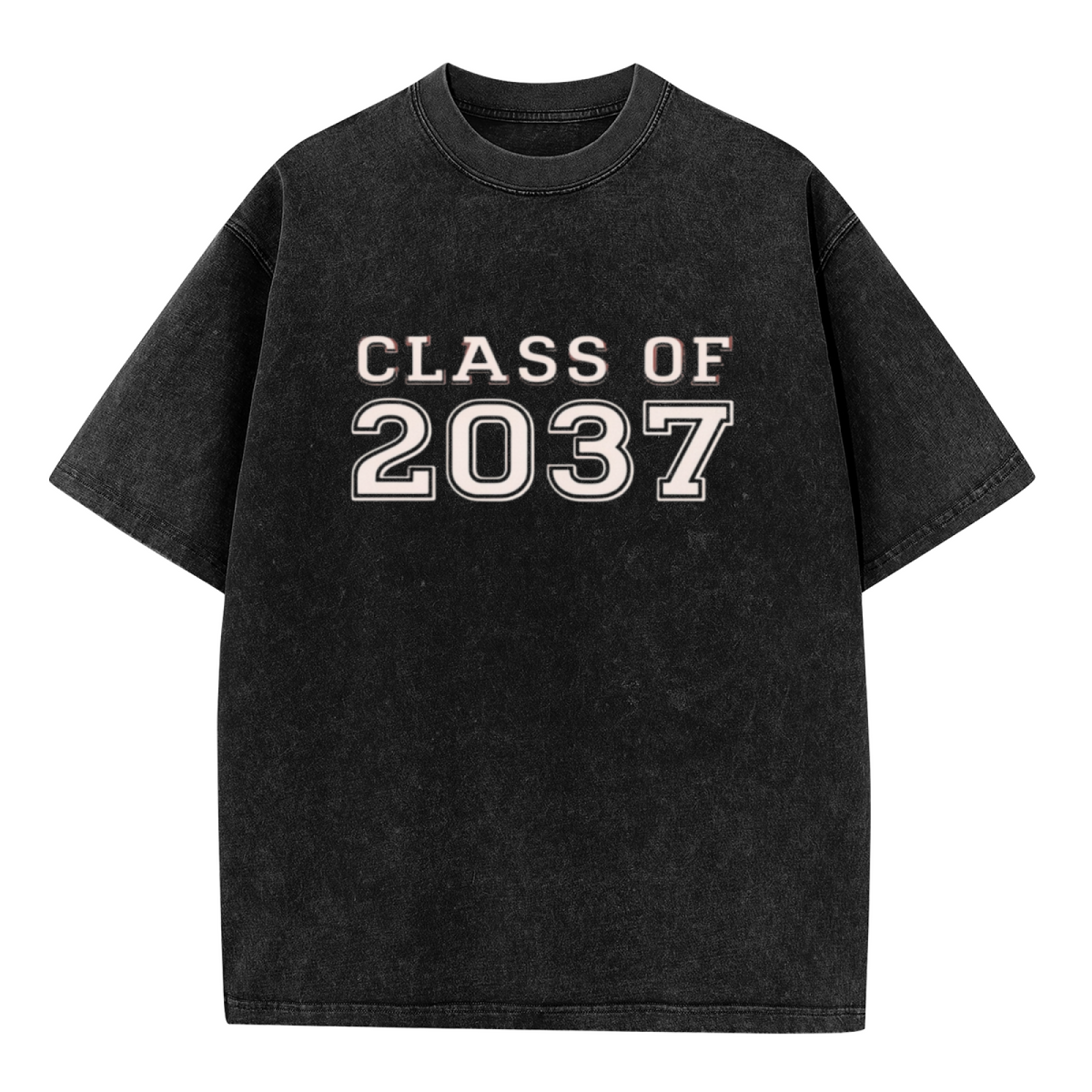 Class of 2037 washed graphic T-shirt product image