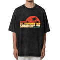 School's Out Summer Beach washed graphic T-shirt product image