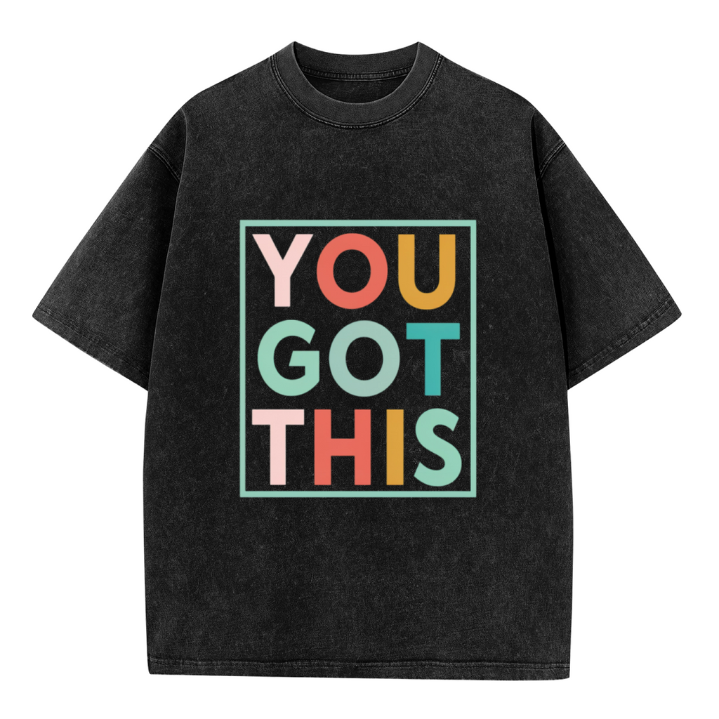 Teacher Team washed graphic T-shirt product image