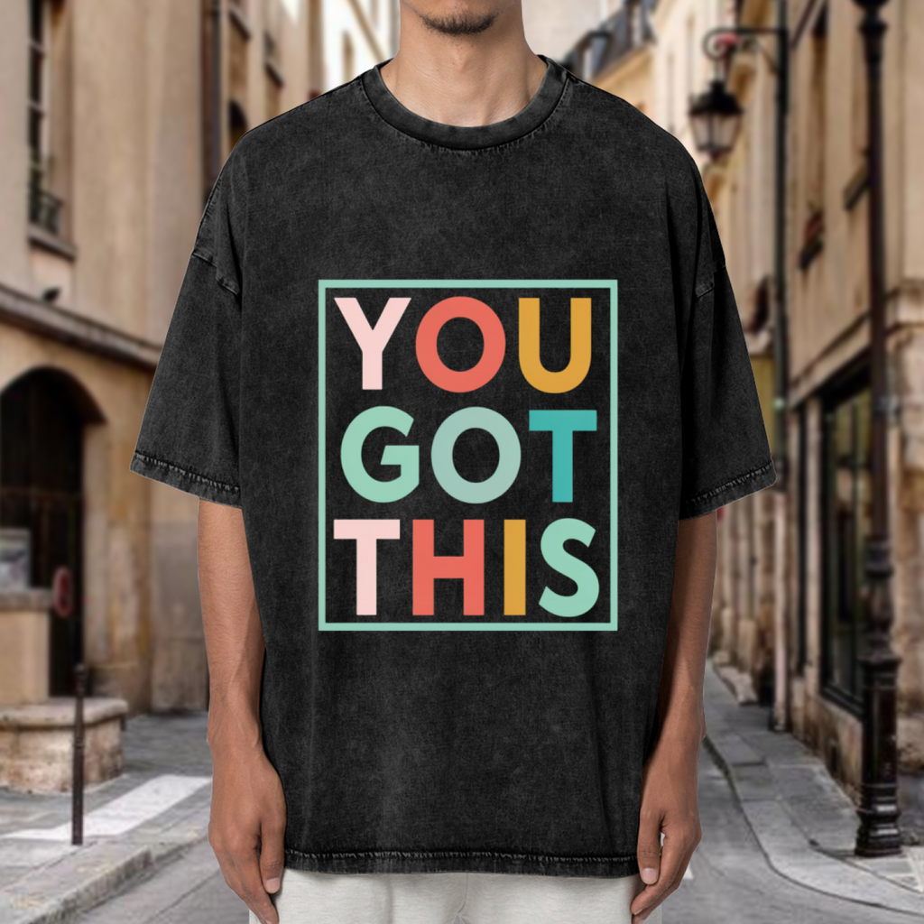 Teacher Team washed graphic T-shirt product image
