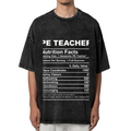 Pe Teacher washed graphic T-shirt product image