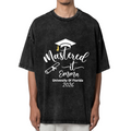 Custom Mastered It Grad washed graphic T-shirt product image