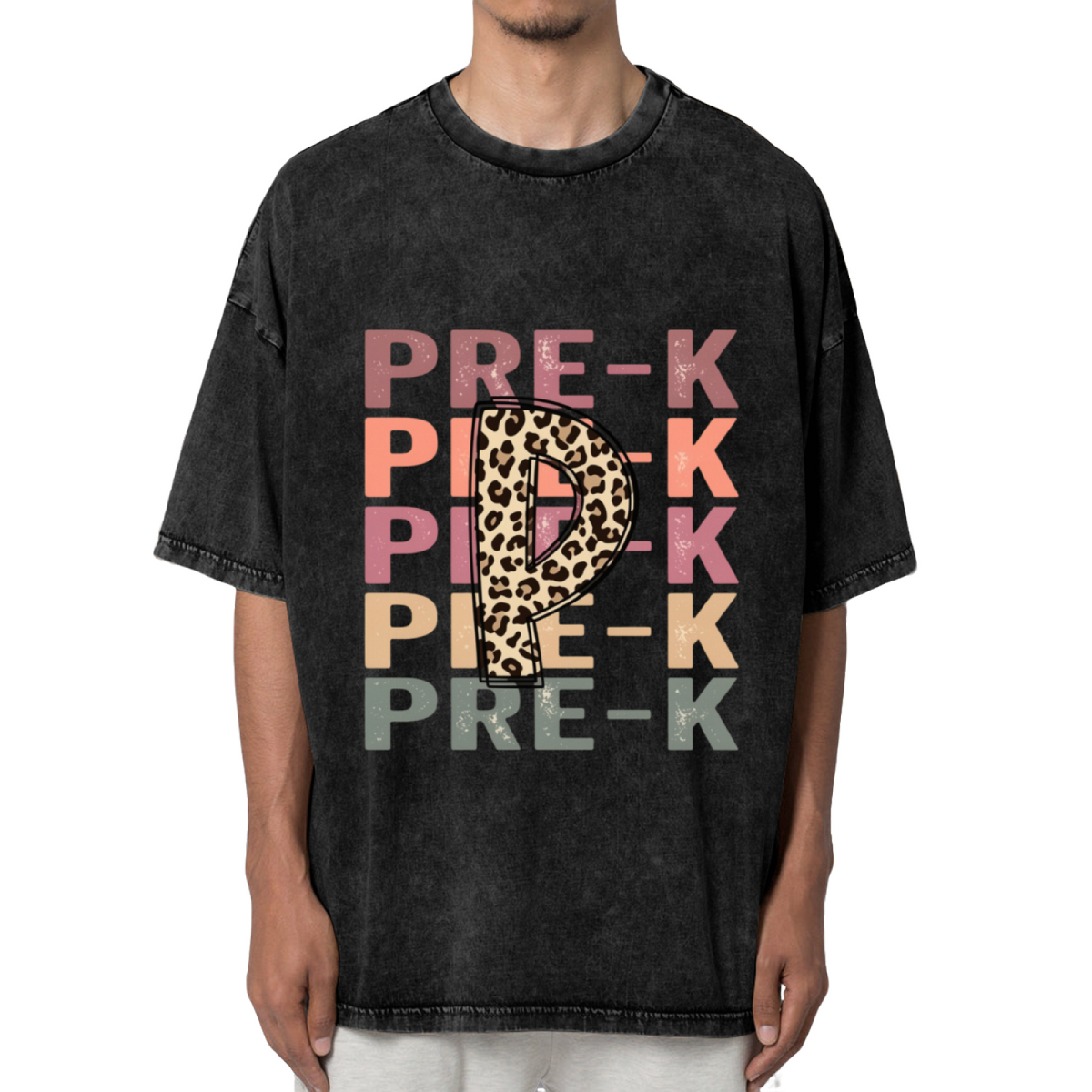 Pre-K Shirts washed graphic T-shirt product image