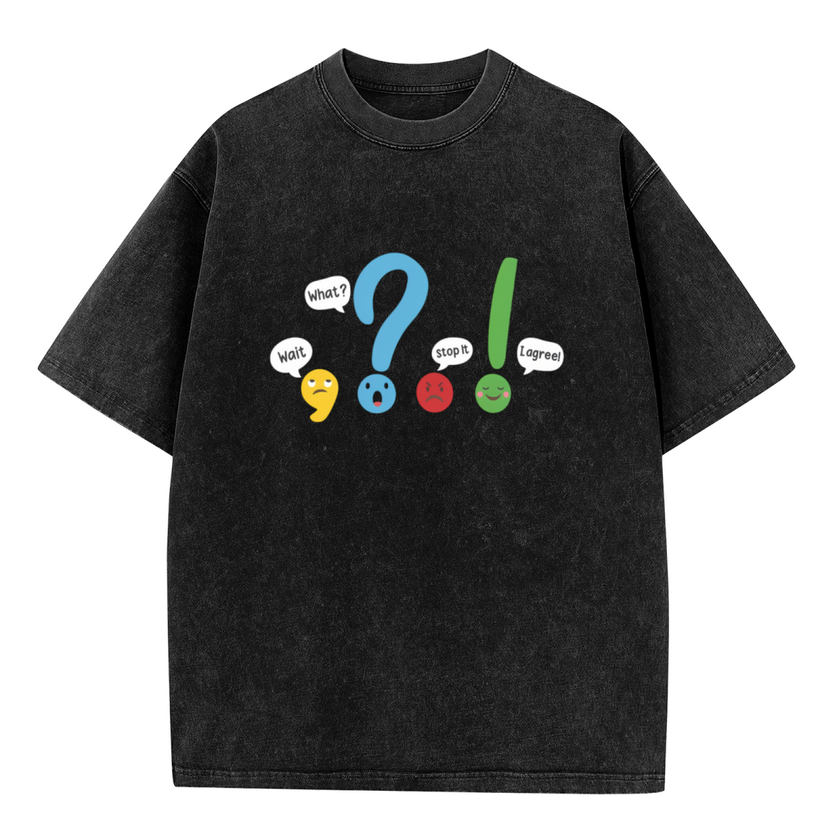 ® English washed graphic T-shirt product image