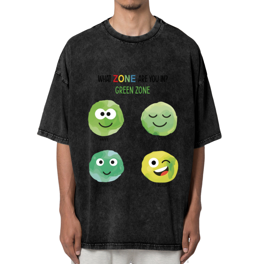School Counselor washed graphic T-shirt product image