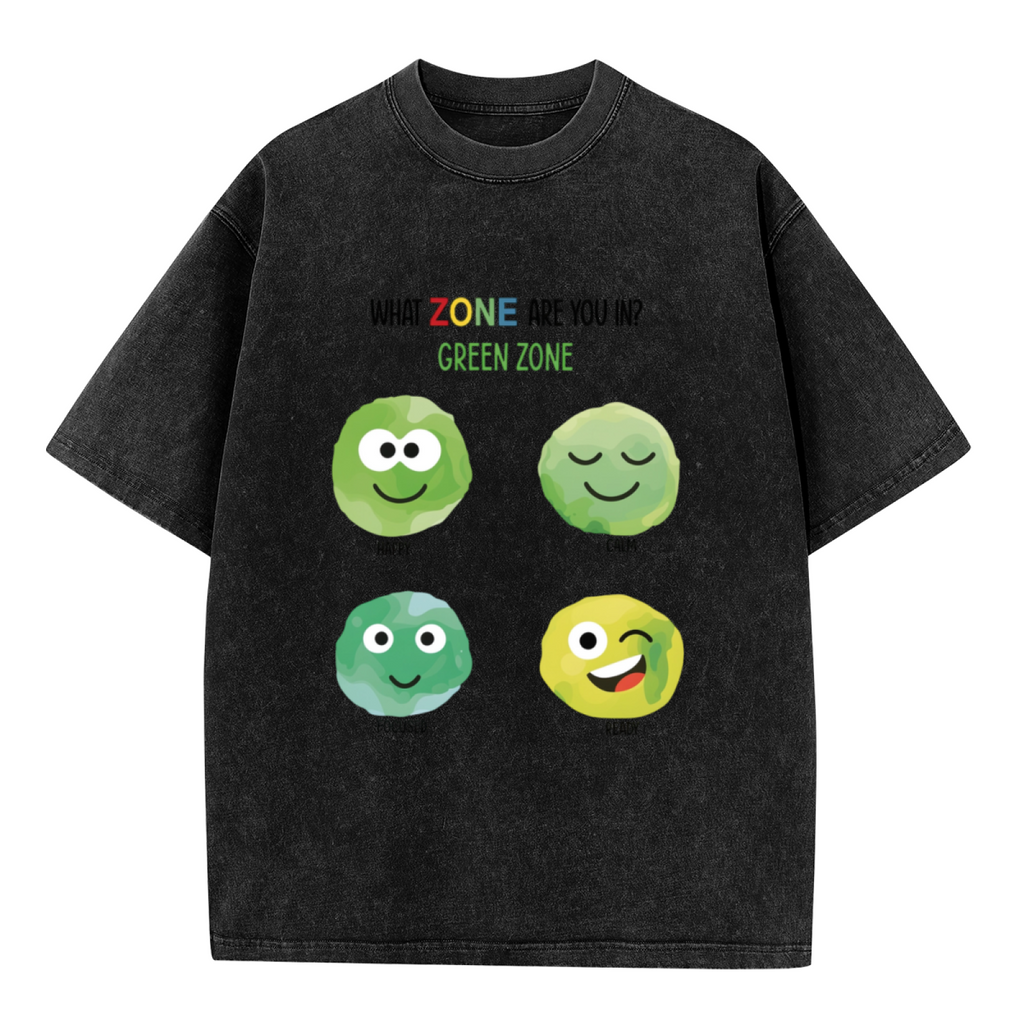 School Counselor washed graphic T-shirt product image