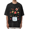 Custom Teacher washed graphic T-shirt product image