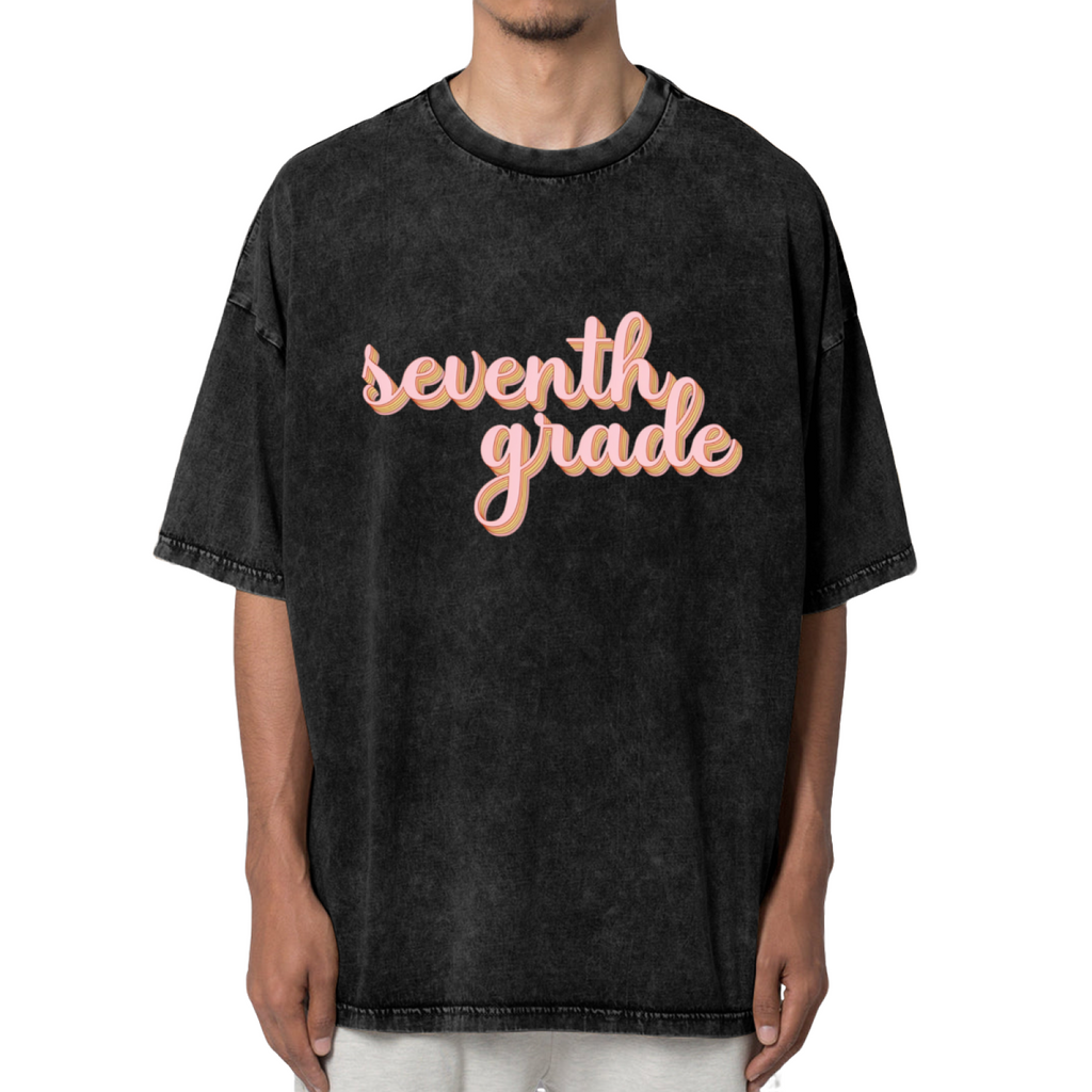 Teacher Grade washed graphic T-shirt product image